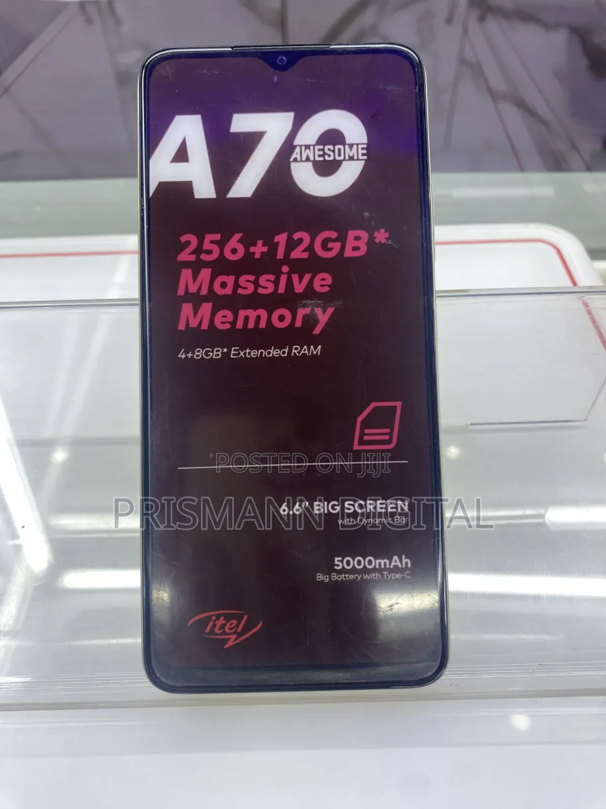 New Itel A70 256 GB Gold