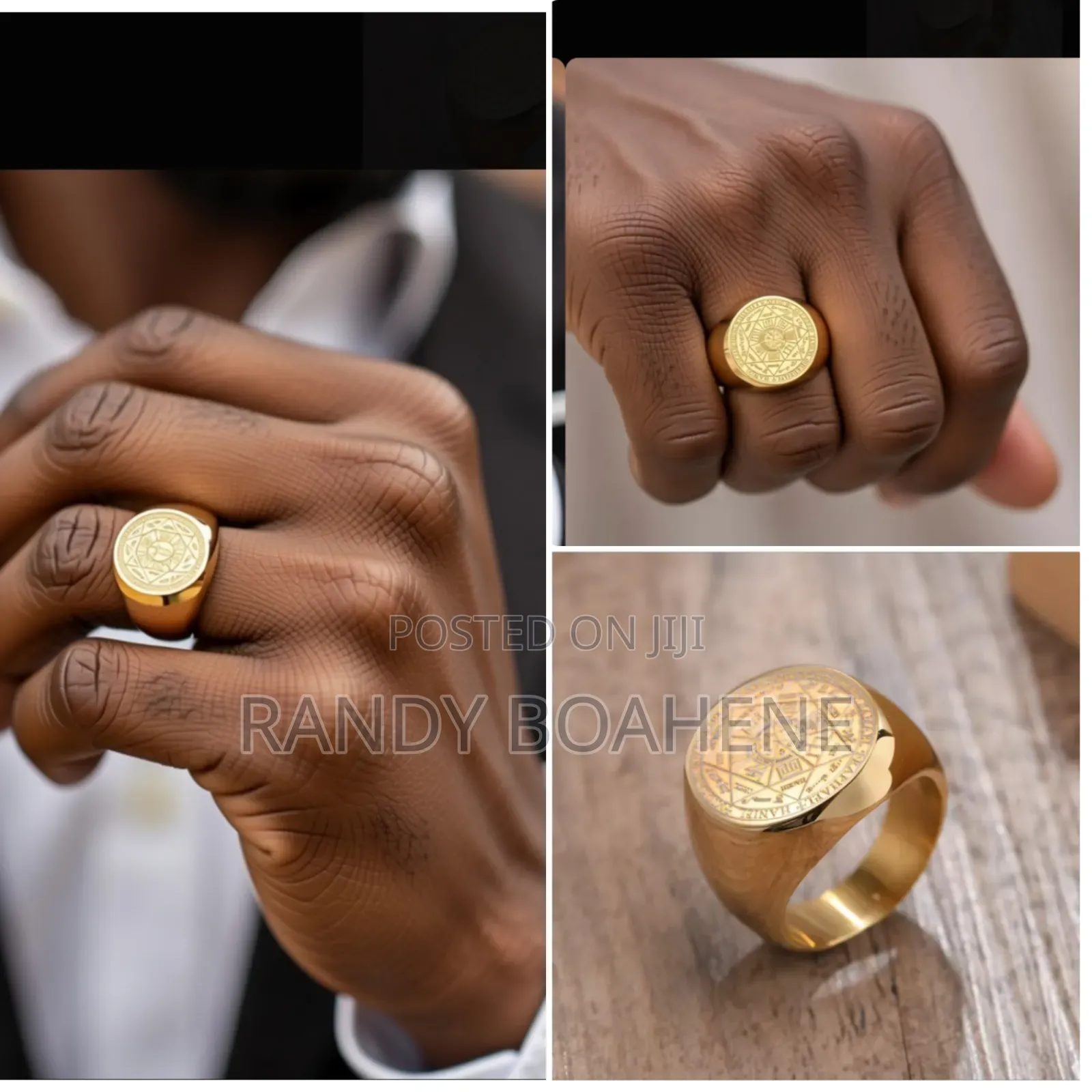 Seven Seals of Angels Ring