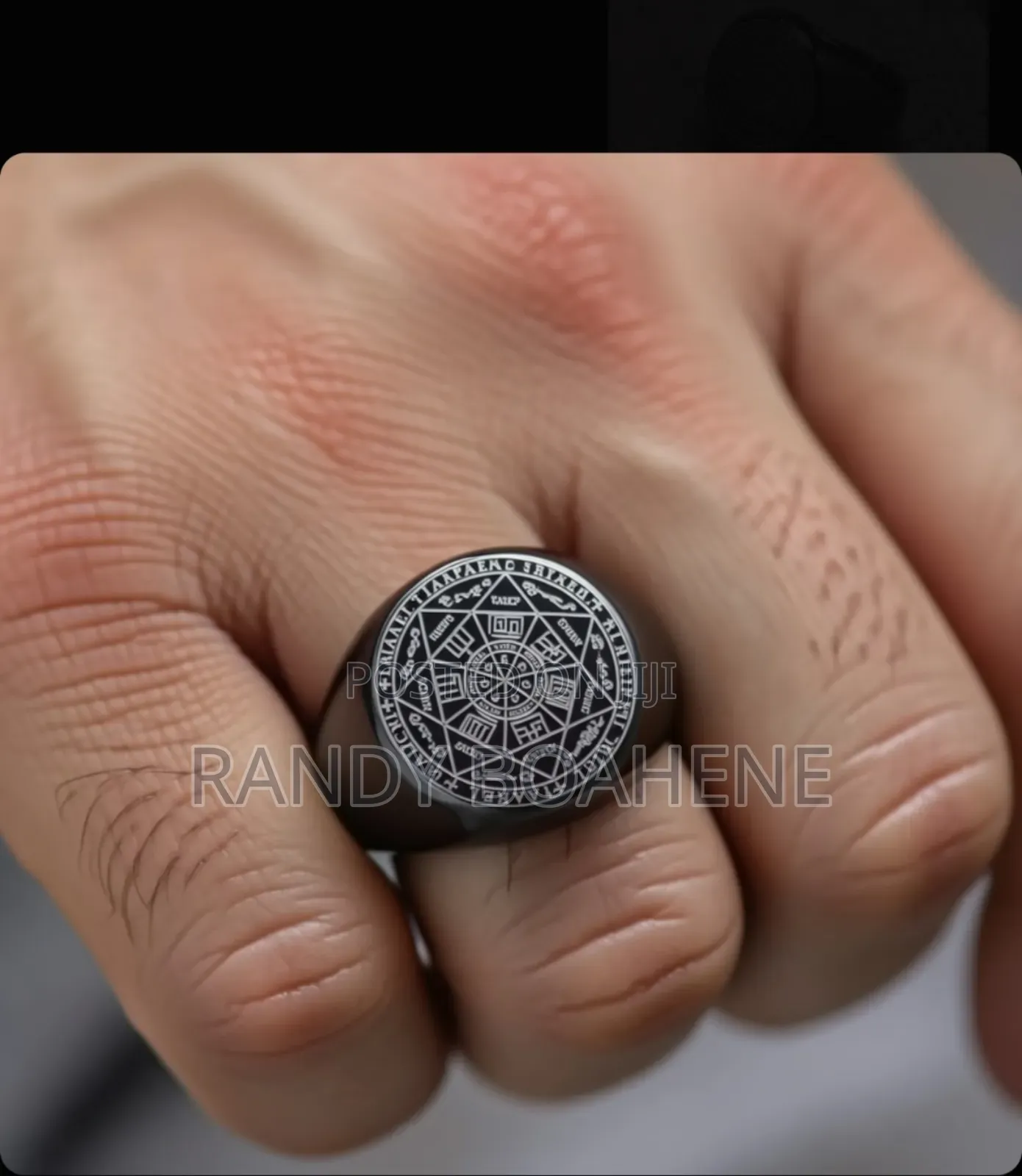 Seven Seals of Angels Ring