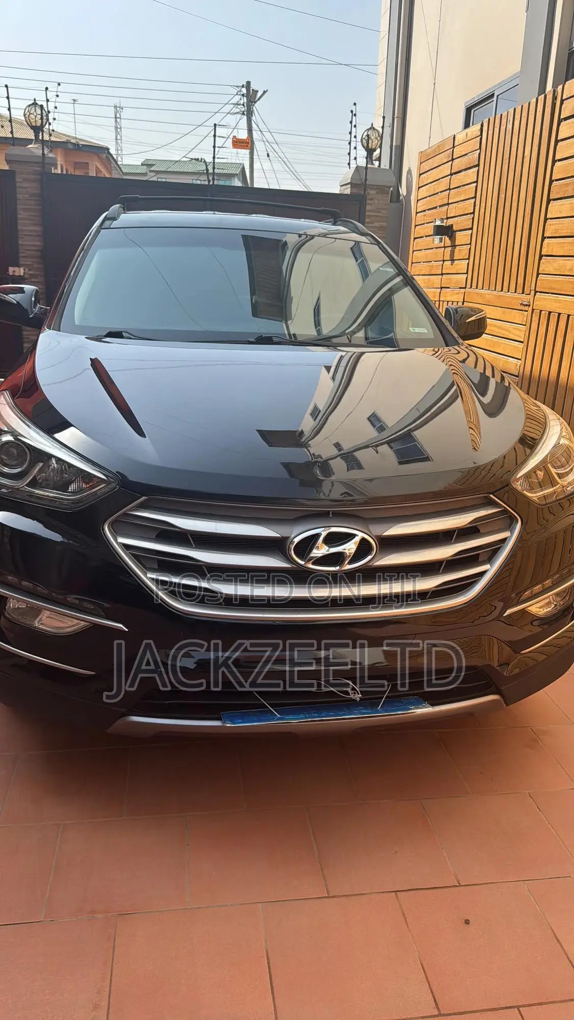 Hyundai Santa Fe SE AWD 2018 Black