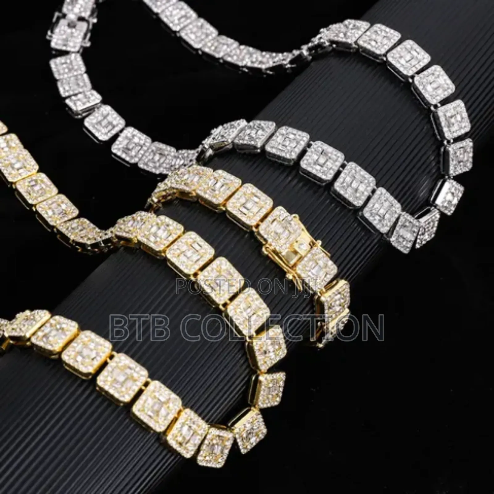 Cuban Link Iced Square Chain