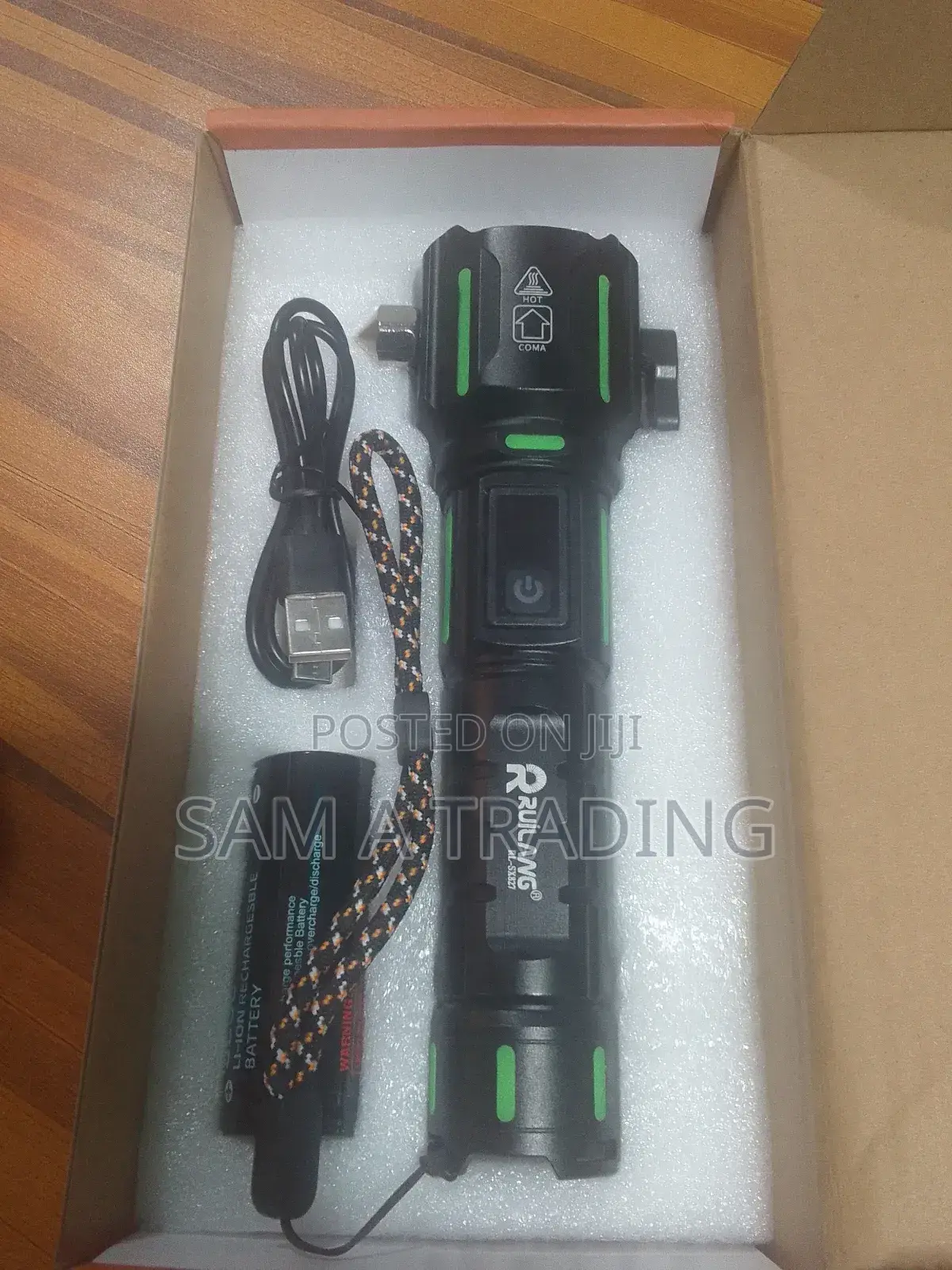 Safety Hammer Flashlight