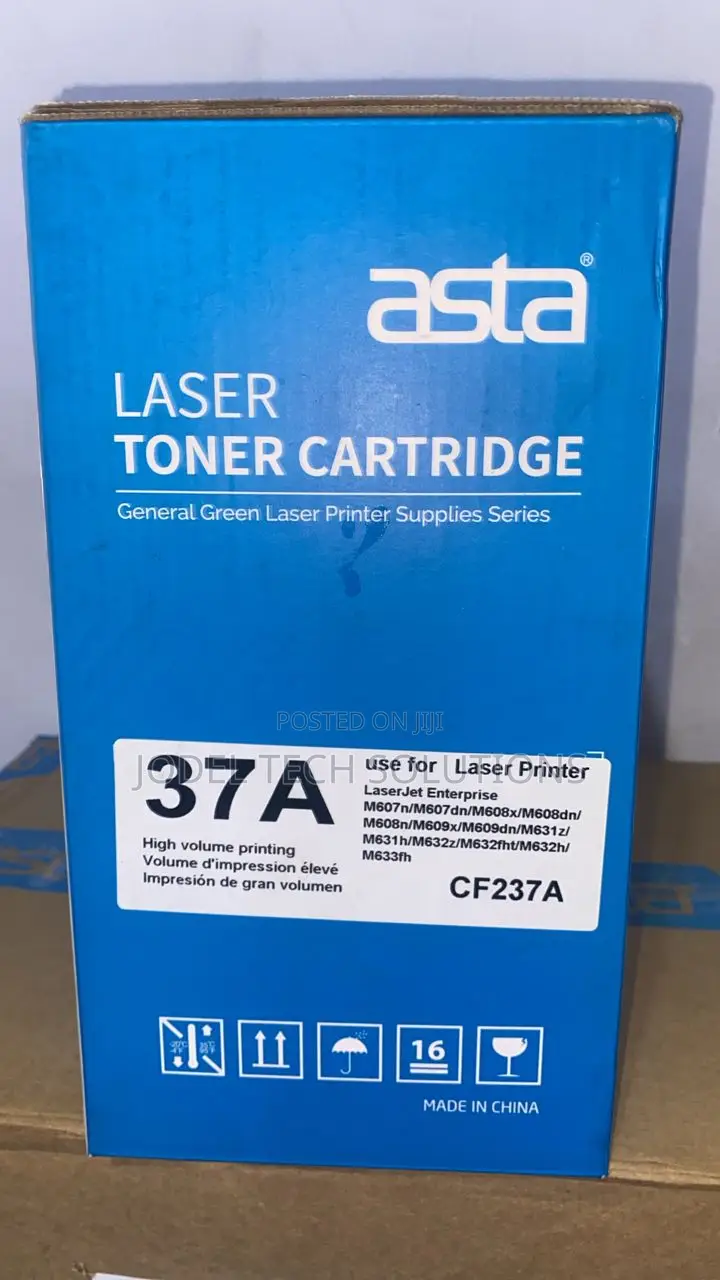 37a Asta Toner Cartridge – Durable Performance for Hp Laserjet Pro