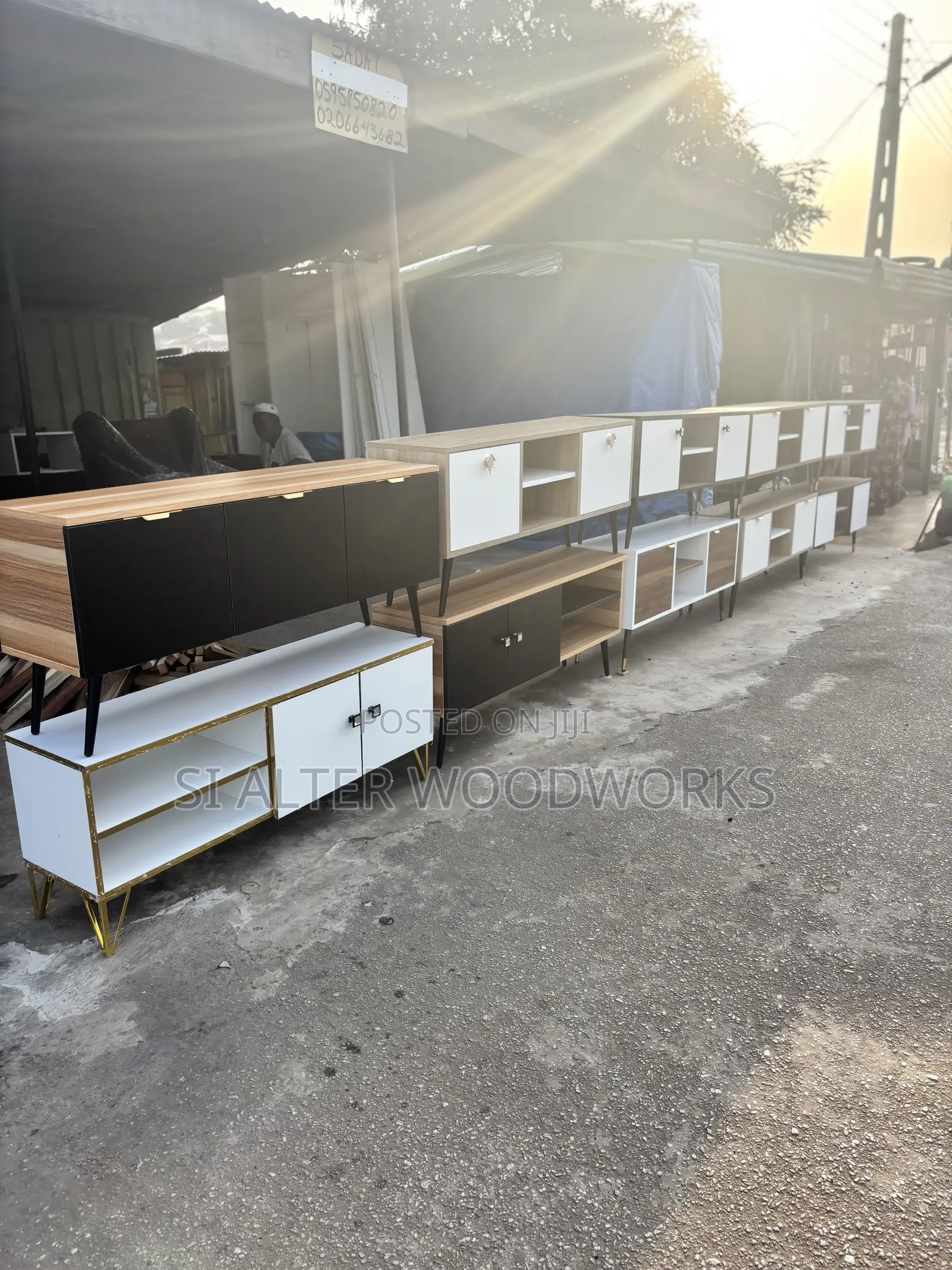 Foreign Plywood Tv Stand