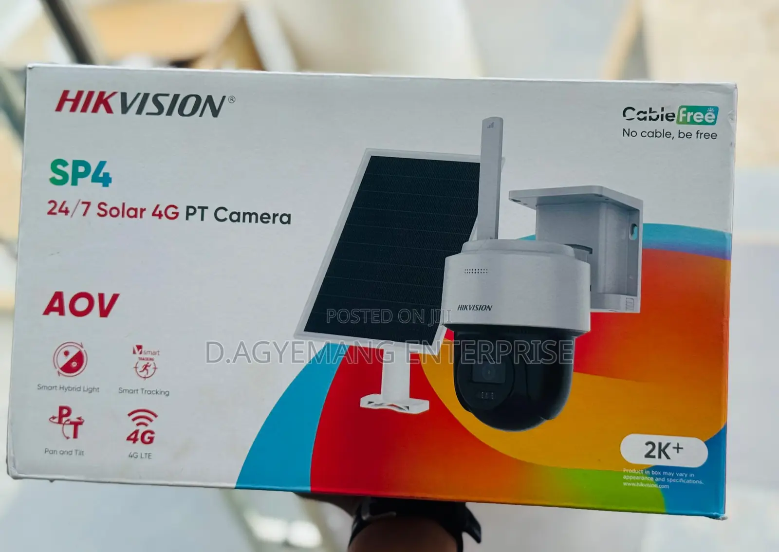 Hikvision 4g Solar Camera