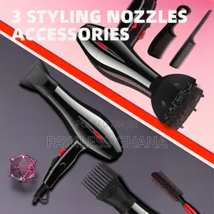 Hair Dryer With Accessories