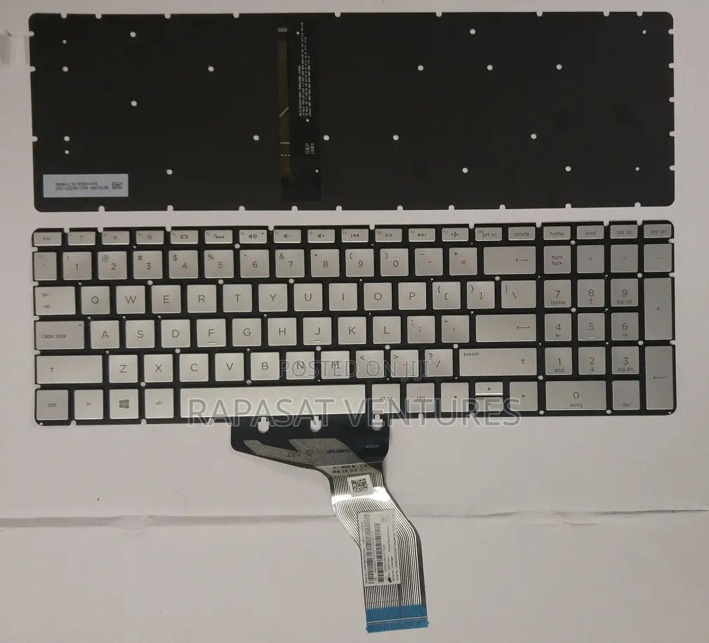 Hp 15-bs Backlit Keyboard Silver Color