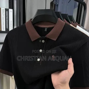Knitted Short Sleeve Cotton Shirt