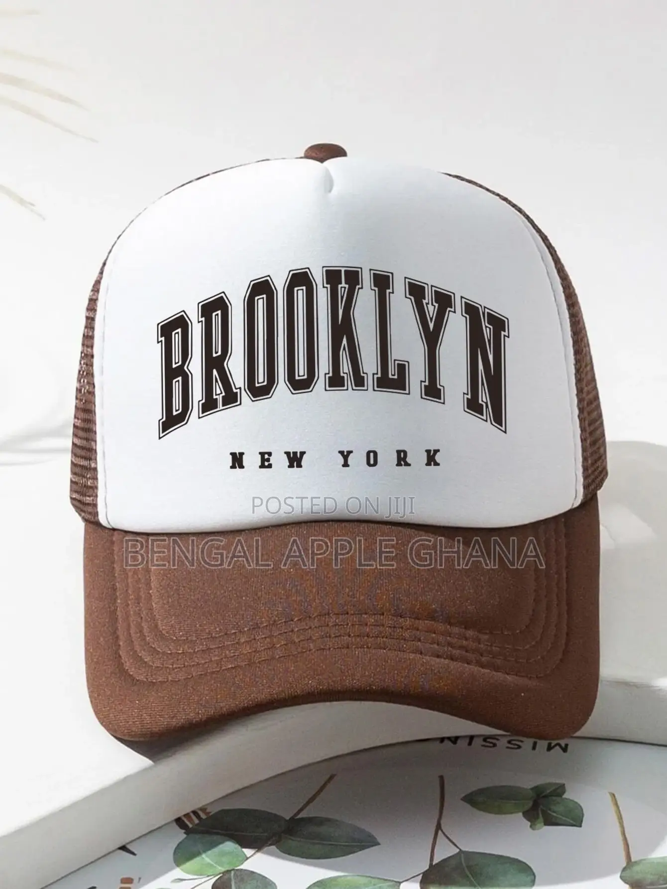 Brown Brand New Trucker Cap