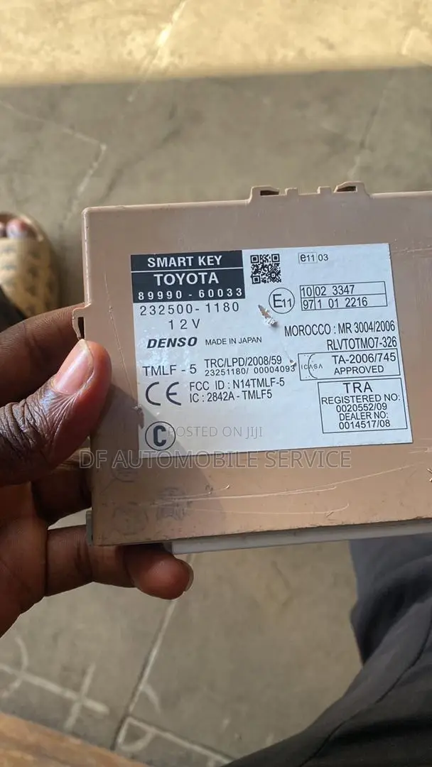 Toyota Land Cruiser Prado Smart Key Box Control Module
