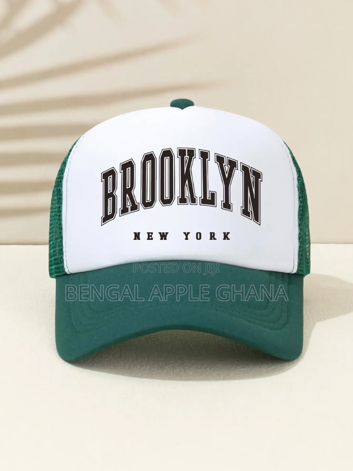 Green Brand New Trucker Cap
