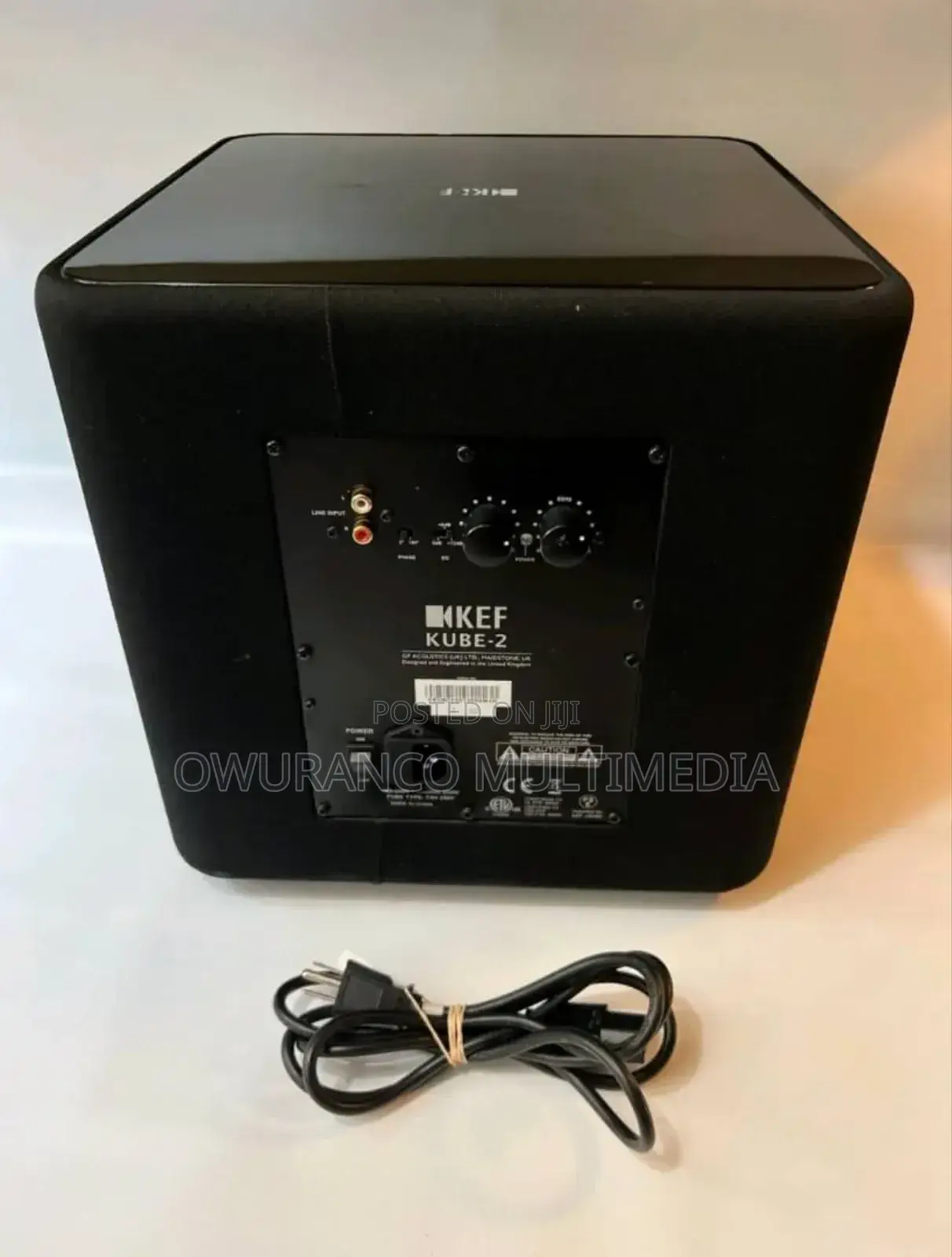 Kef Kube-2 Active Power Subwoofer From Uk