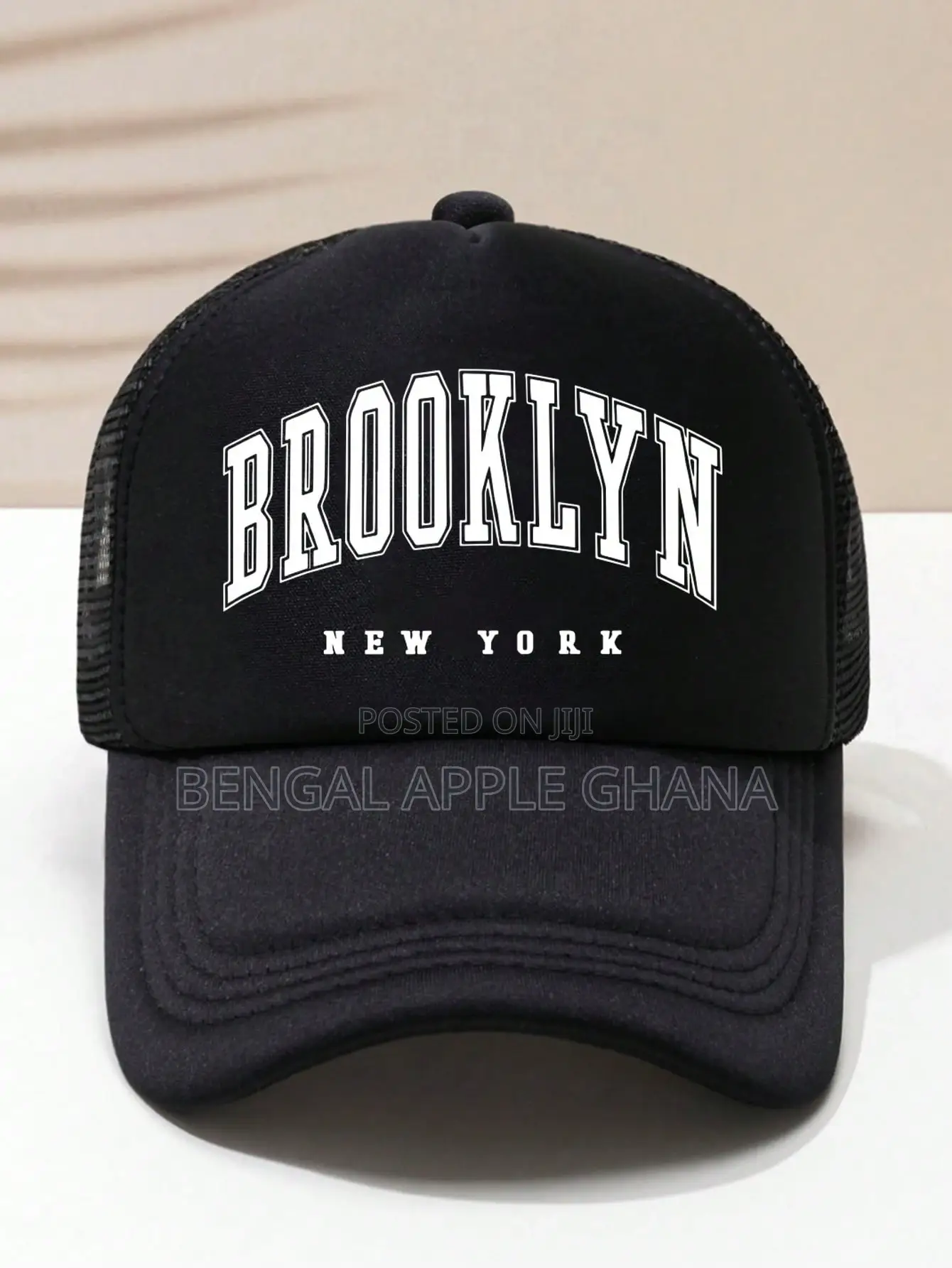 Black Brand New Brooklyn Trucker Cap