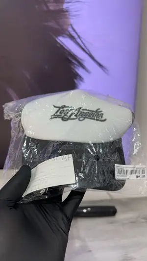 Brand New Black Los Angeles Trucker Cap