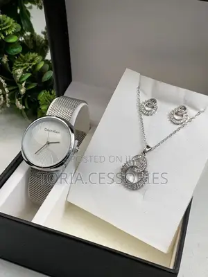 Necklace With Watch Set
