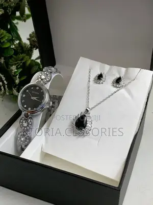 Necklace With Watch Set