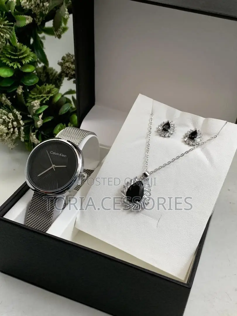 Necklace With Watch Set