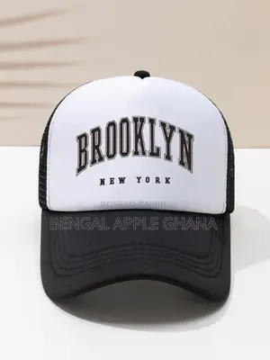 Black and White Brand New Brooklyn Cap