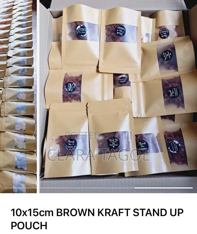 Pouches For Packaging Grains