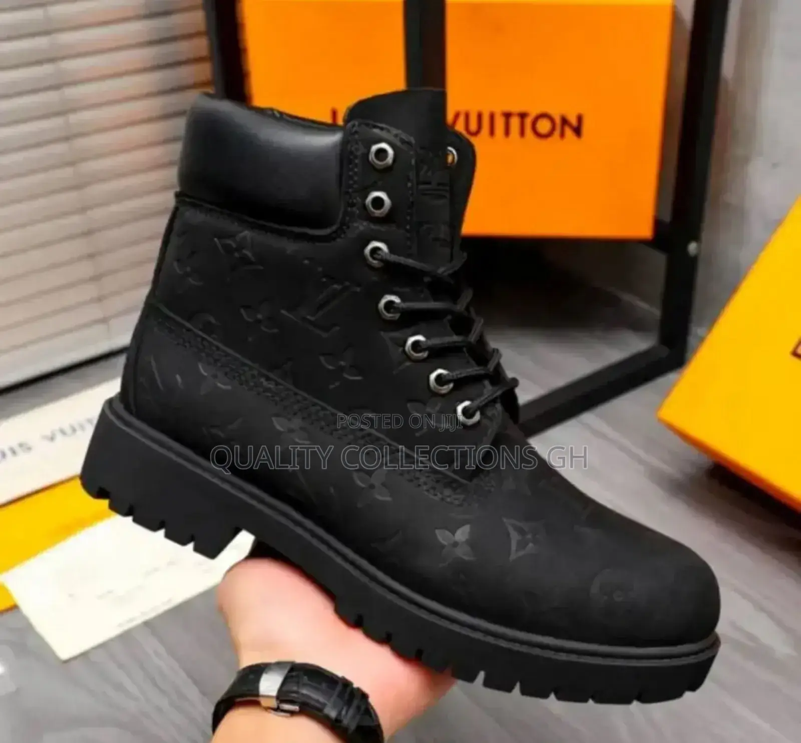 Timberland Luis Vuitton Black