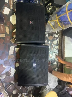 Jac 15-Inch Professional Stage Monitor Speakers.