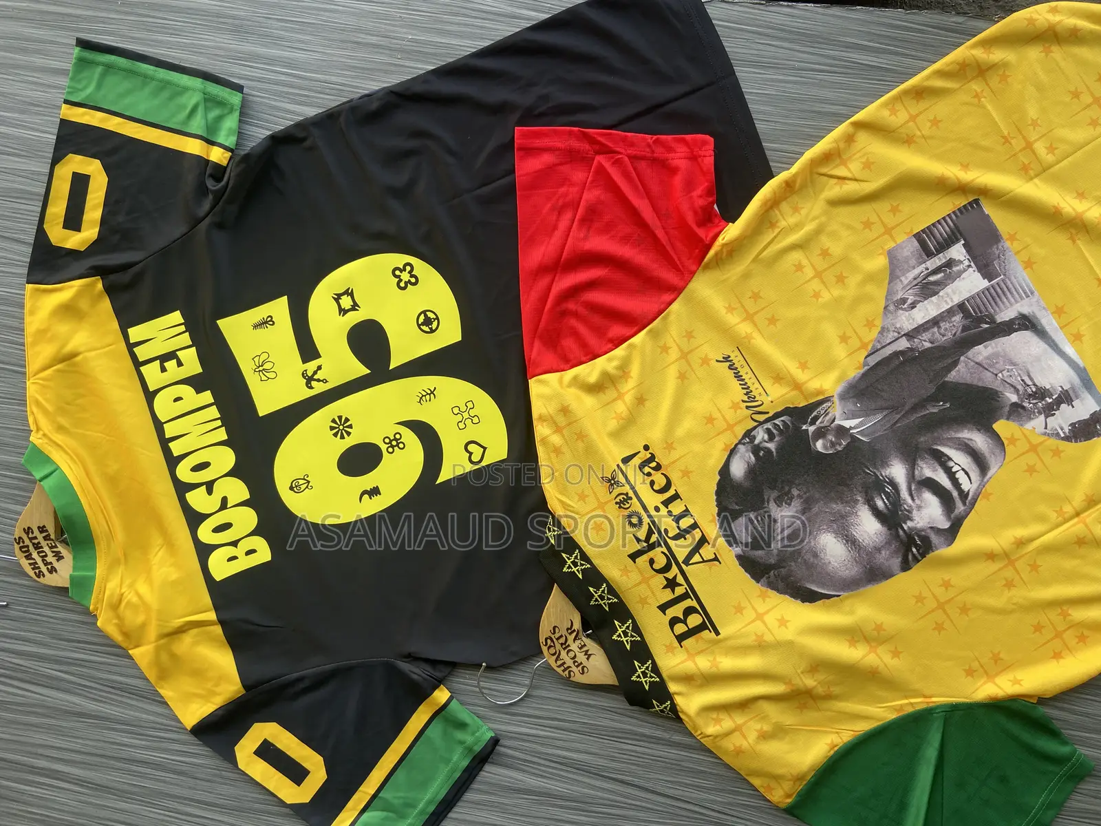 Original Classic Jersey For Ghana And Asante Available