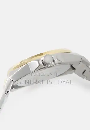 Guess Dashboard Chronograph Silver And Gold With Green Dial