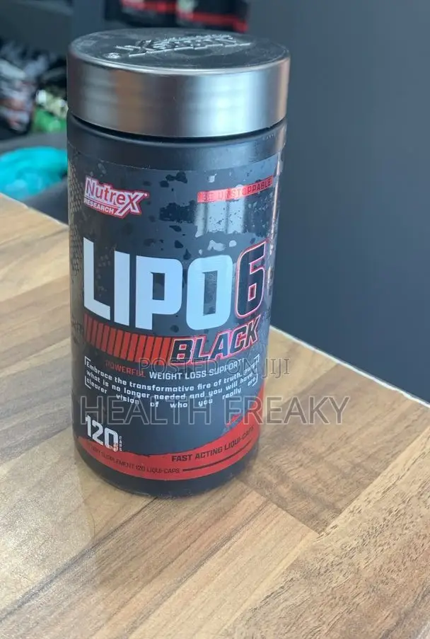Fat Burner Nutrex Lipo 6 Black Fat Burner Weight Loss
