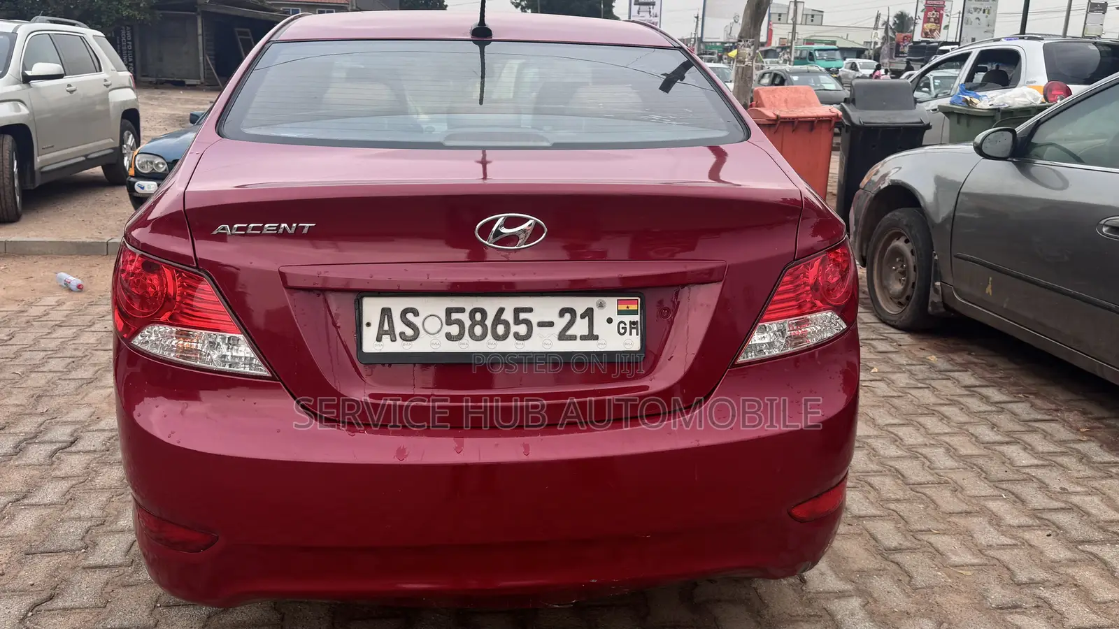 Hyundai Accent GS 2013 Red