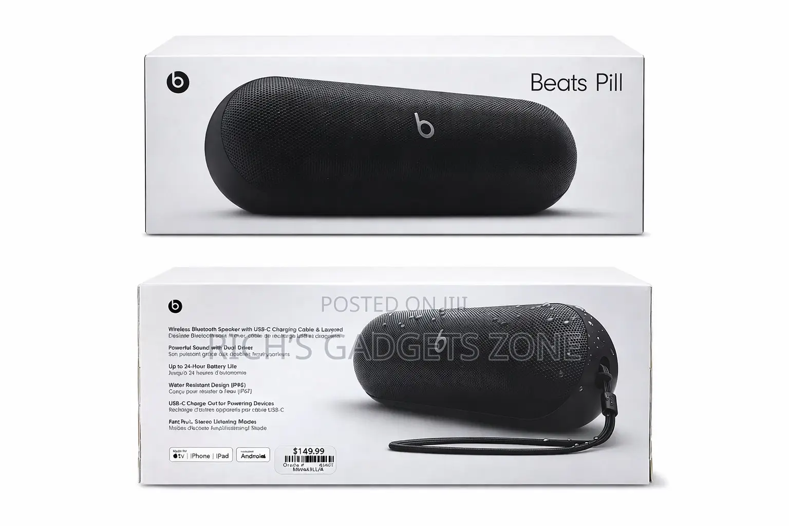  JBL Beats Pill – Big Sound. Bold Style. 