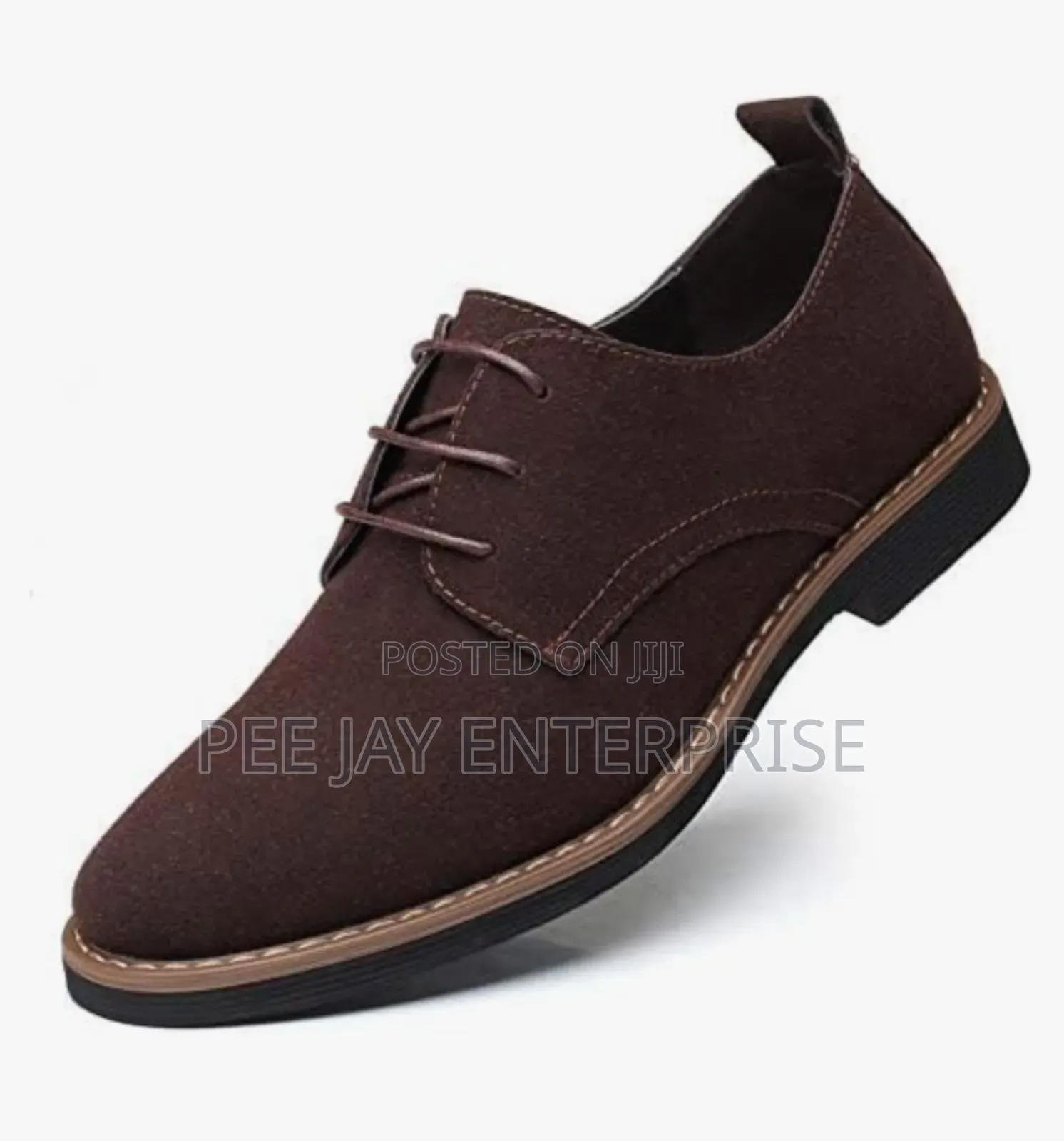 Men's Classic Suede Leather Lace Up Casual Shoes