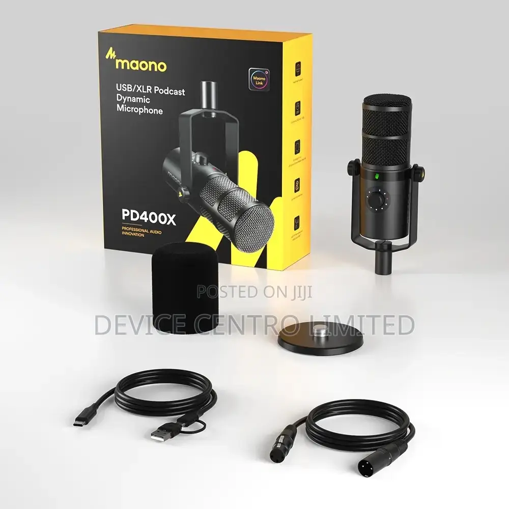 Maono Pd400x Dynamic Microphone (Usb And Xlr)