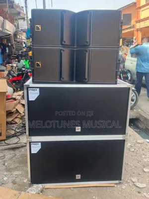 Full Speaker Set and Amplifier Rack Set