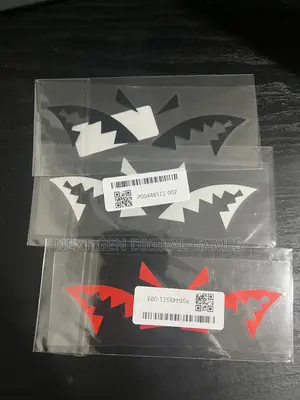2pcs Car Sticker Reflective Shark Fin Antenna