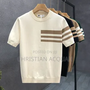 Round Neck Short Sleeved Shirt