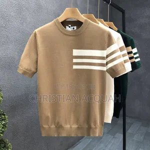 Round Neck Short Sleeved Shirt