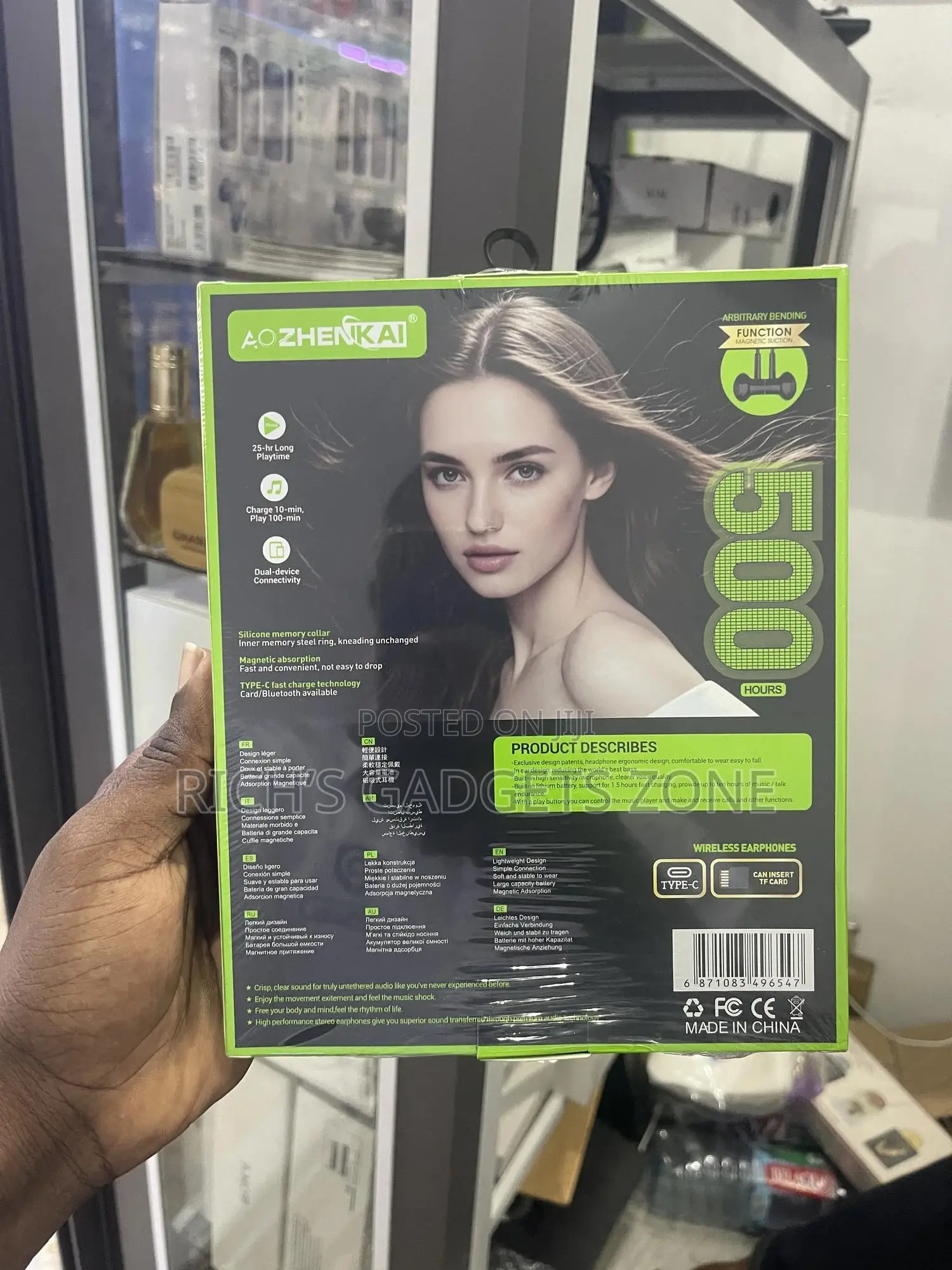 Aozhenkai Azk-N125 Stereo Neck Headset