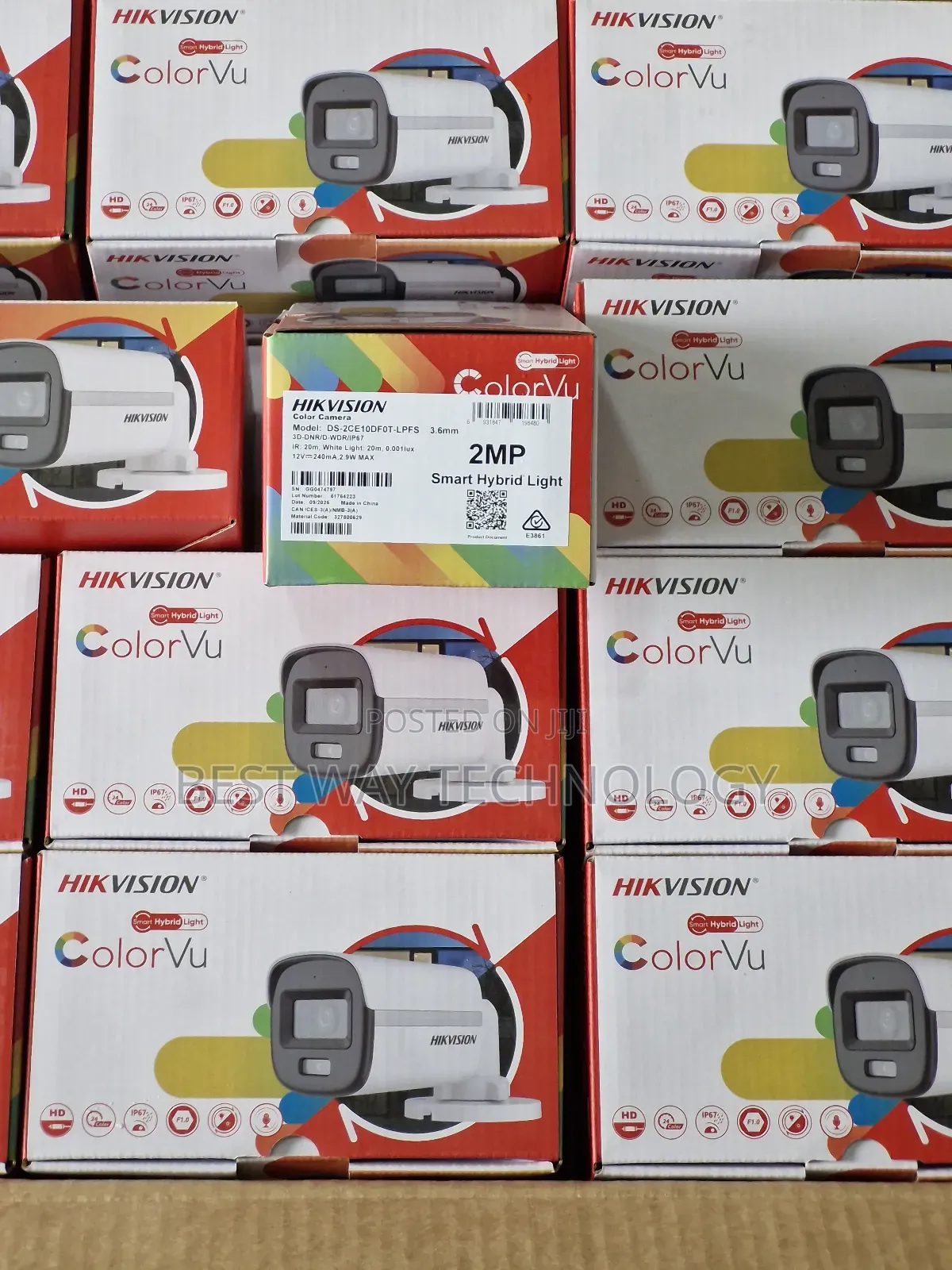 Colorvu Bullet Outdoor 2mp Camera