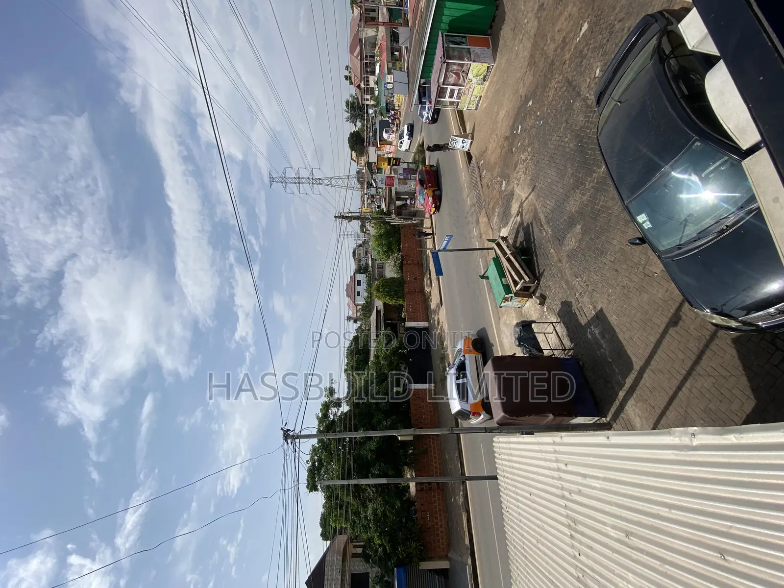 Road Side Commercial Building