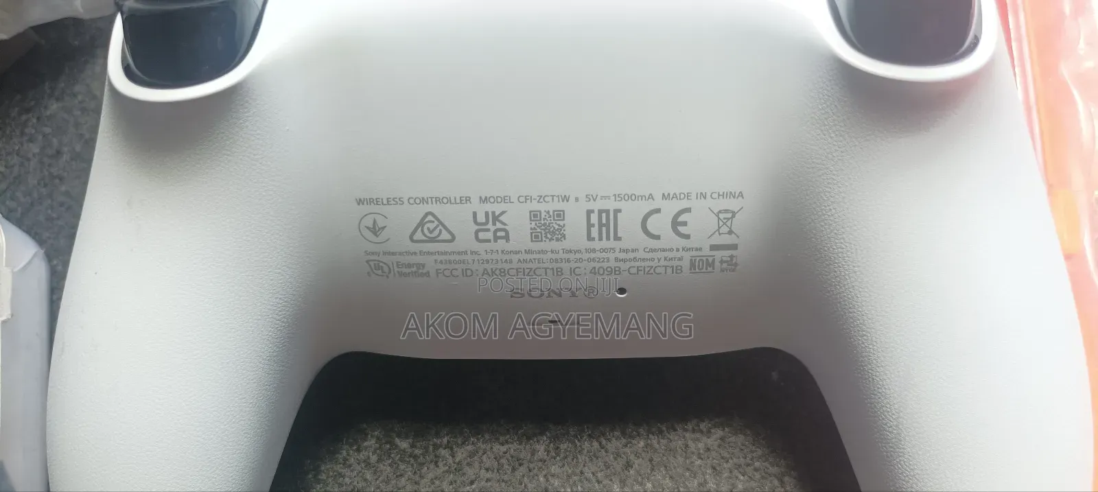 Ps5 Controller ,Uk Used ,Fresh!