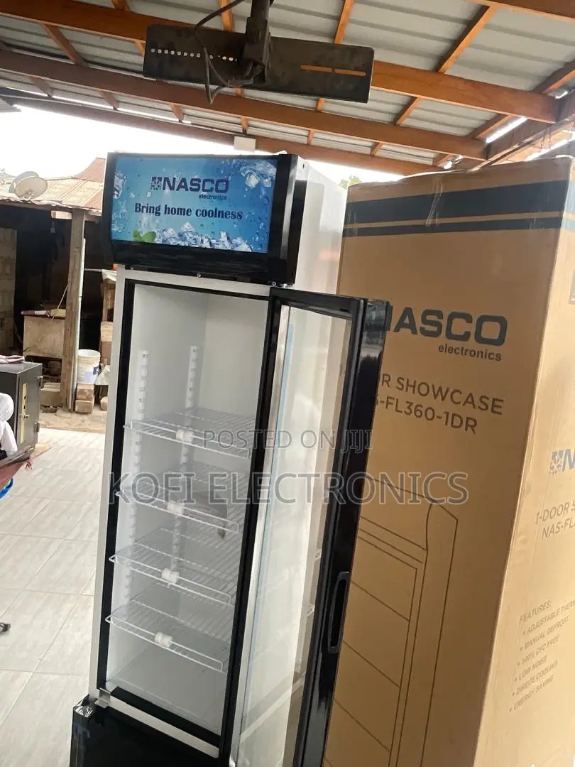 Nasco 298l Energy-Efficient Commercial Fridge