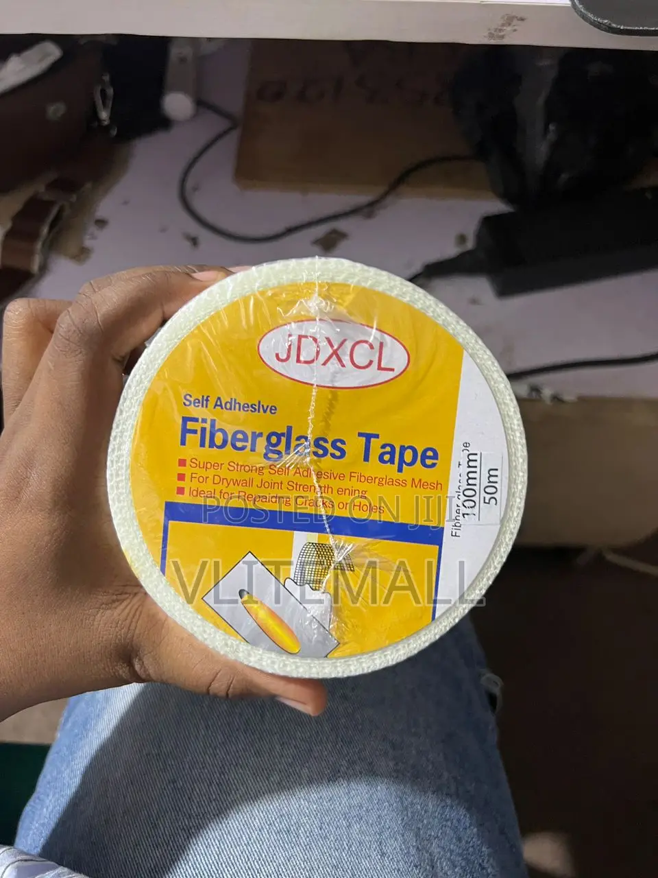 Dry Wall Self-adhesive Fiberglass Tape/Fibre 100mm*50m