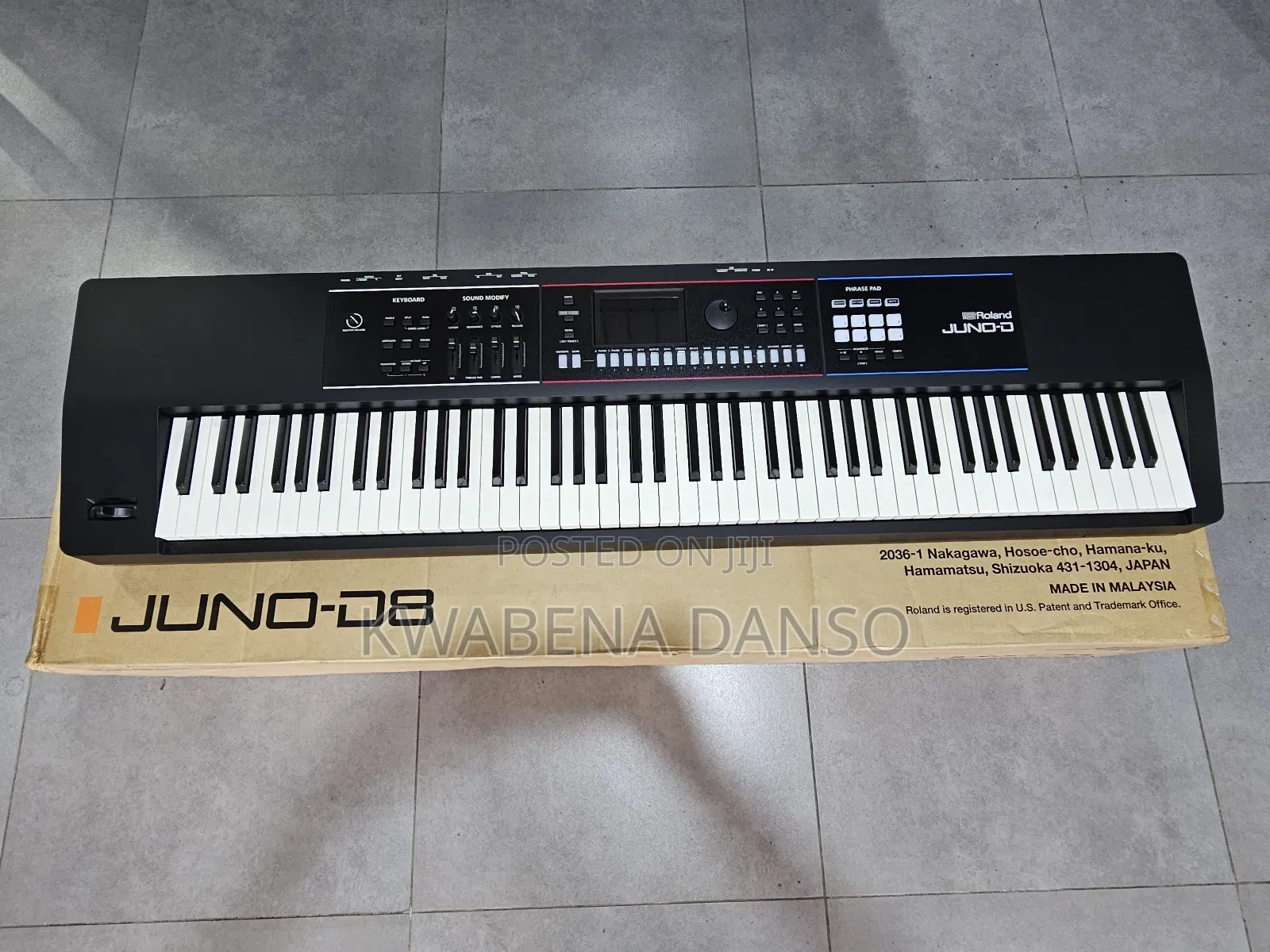Roland Juno-D8 88-Key Synthesizer Keyboard