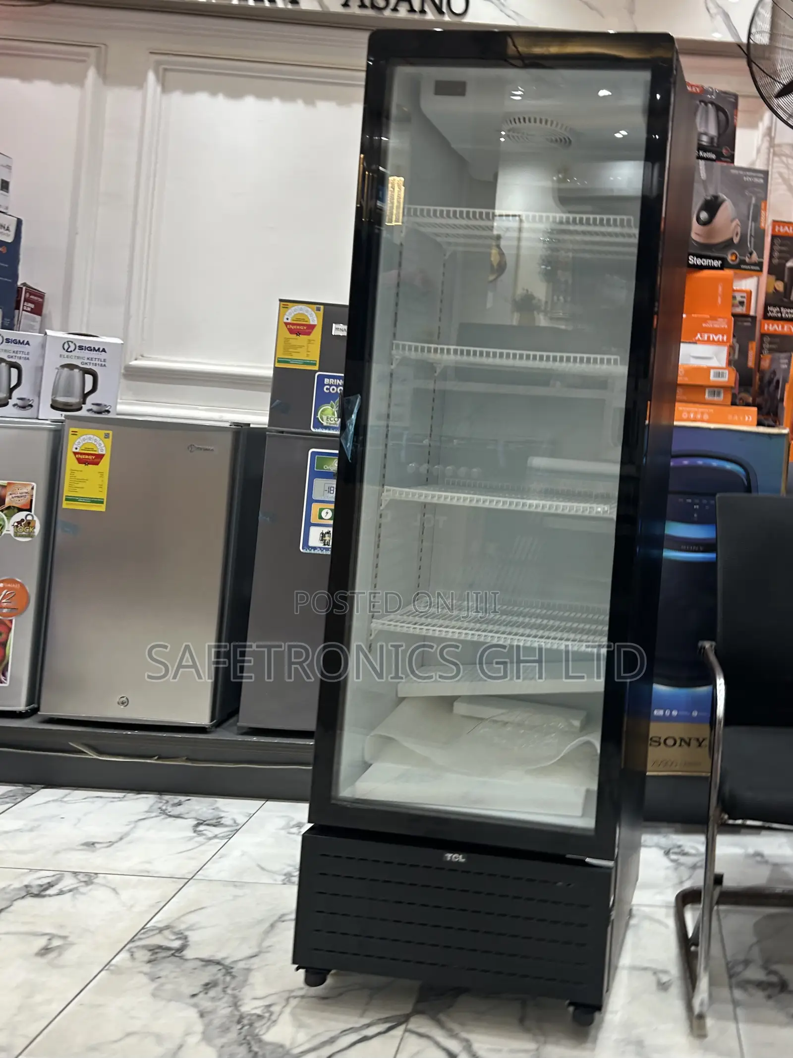 TCL Top Notch Singledoor Electric Display 352 Liters Fridge