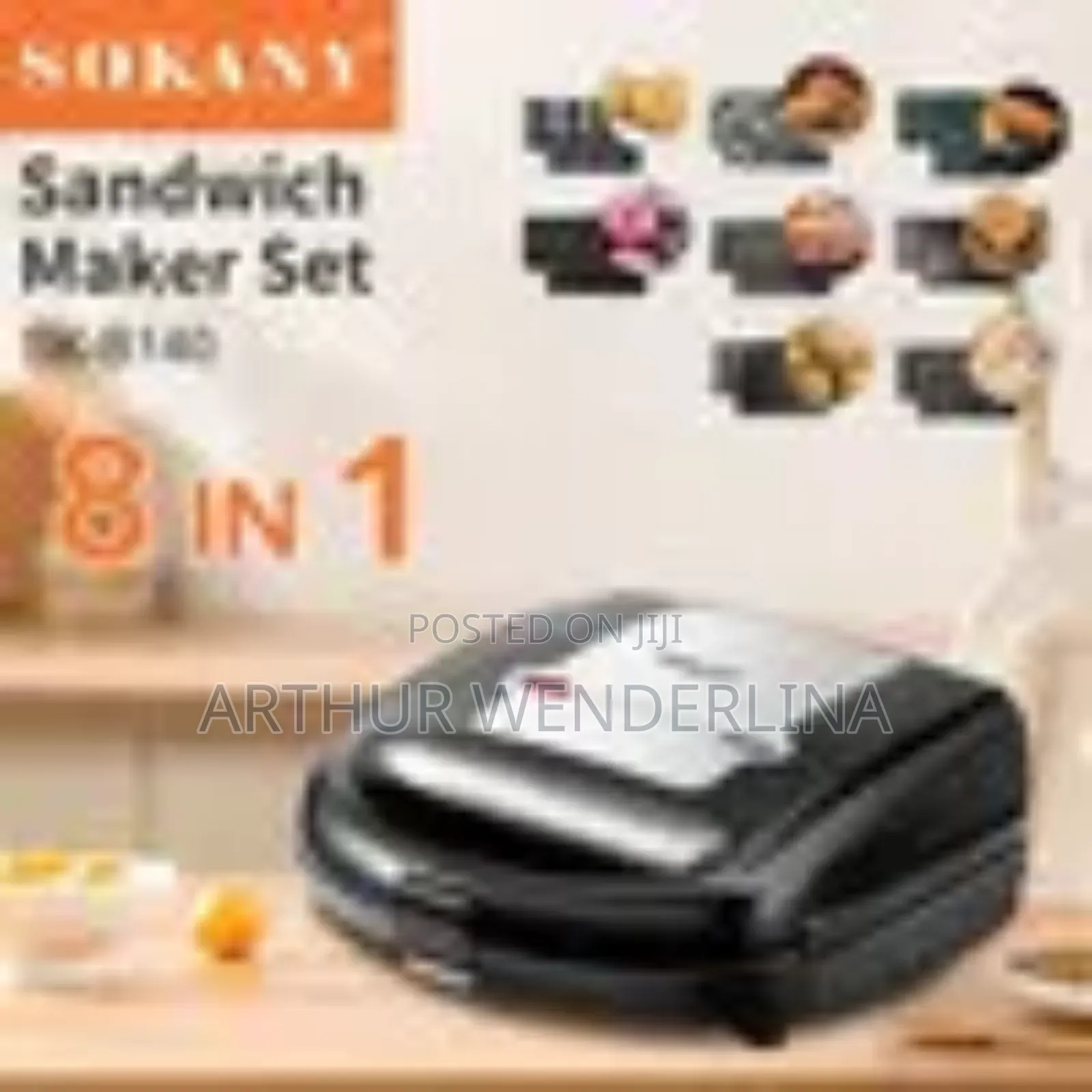 Sokany Sandwich Maker 8 in 1