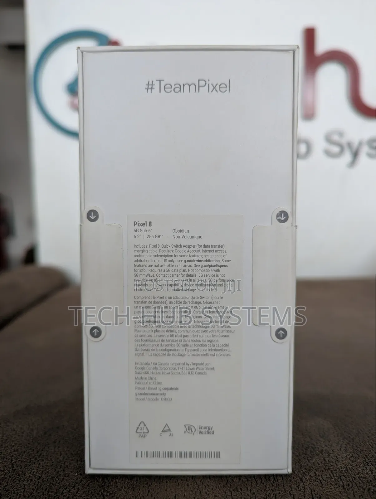 New Google Pixel 8 256 GB Black