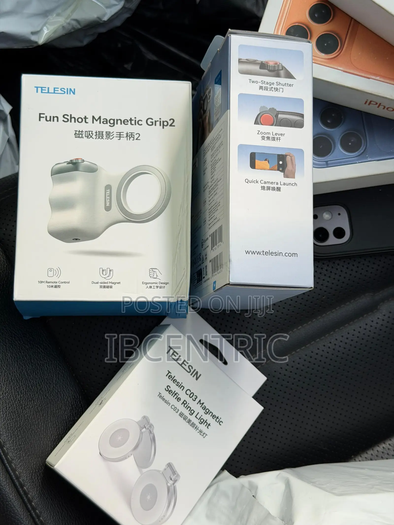 Funshot Magnetic Grip/Ringlight