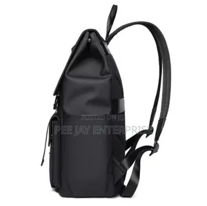 Black Medium Backpack
