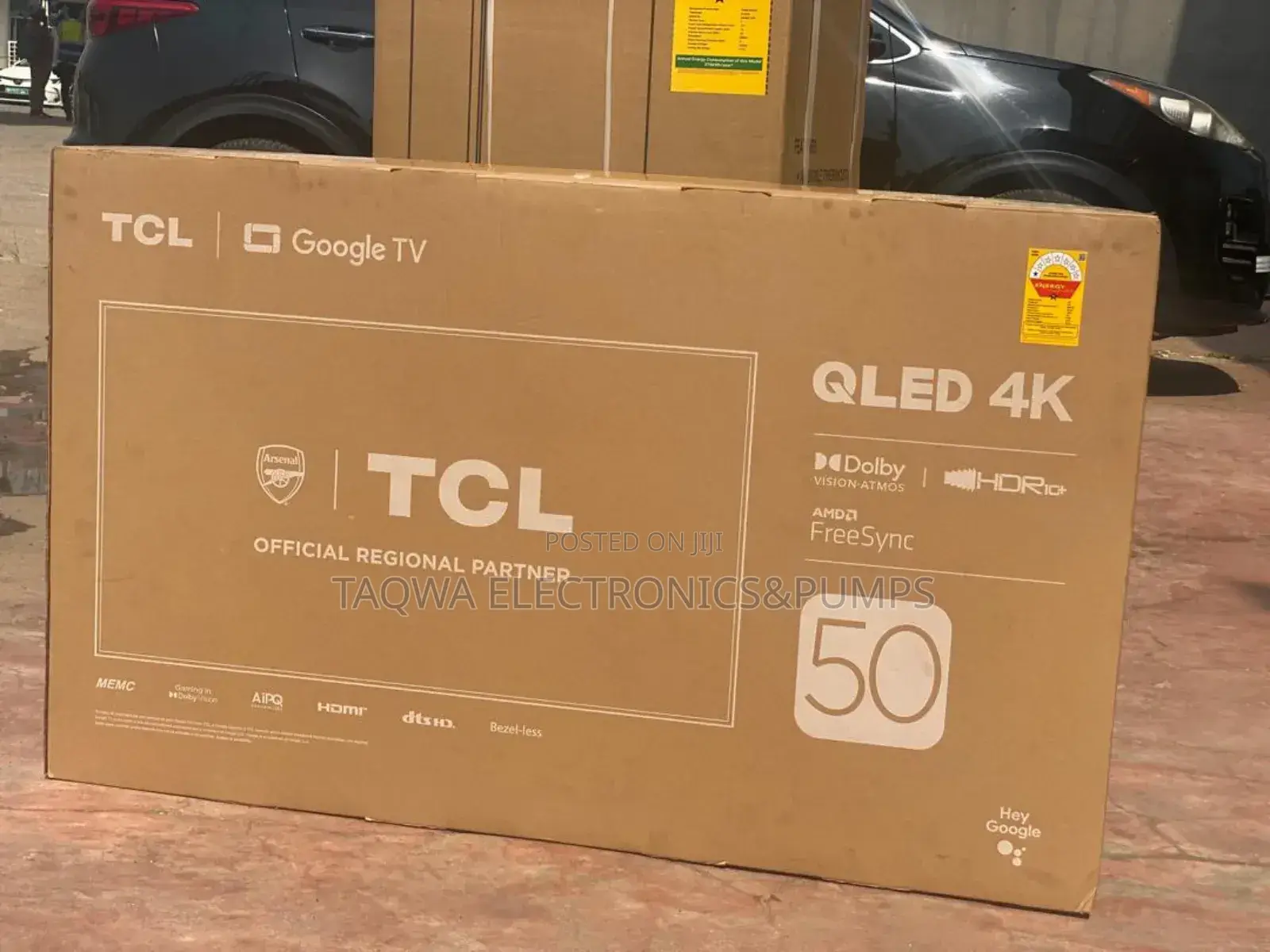 Vibrant) TCL 50 Qled Google Tv