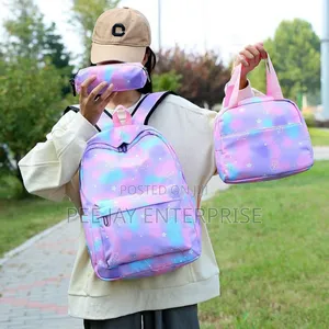 3 in 1 Rainbow Colored Backpack
